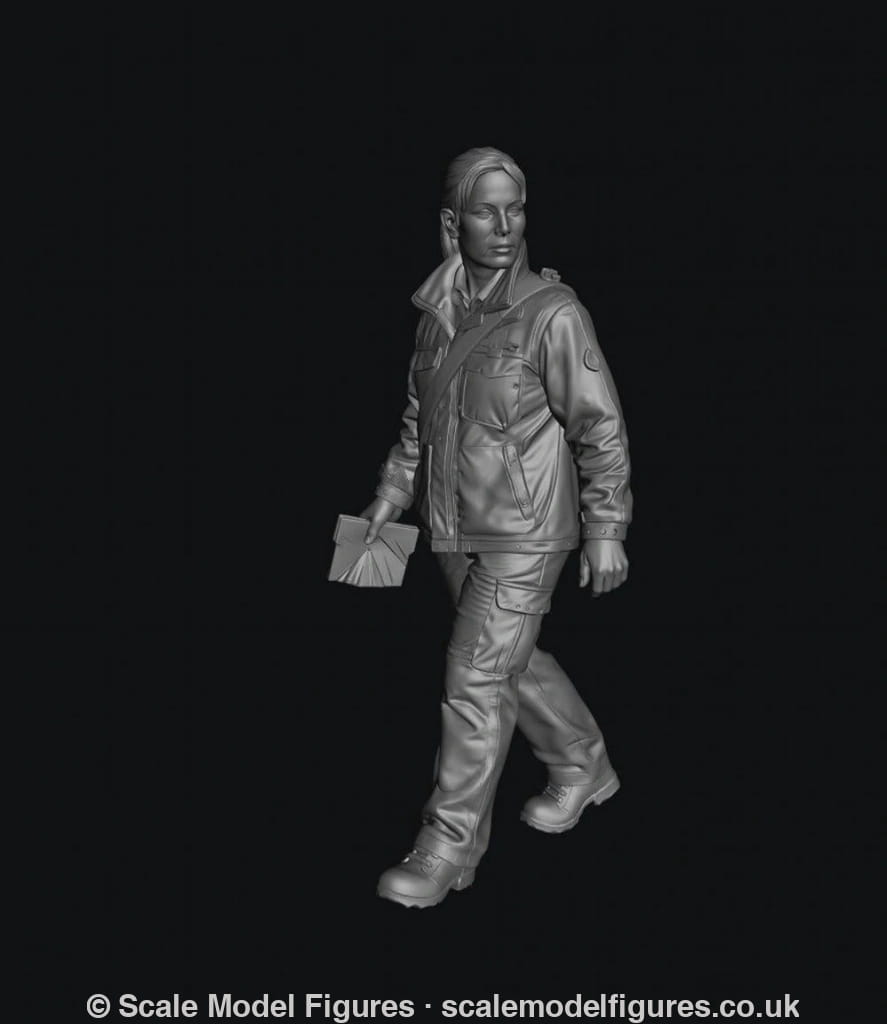SMF9558 Postal Workers Winter 3 - Figure