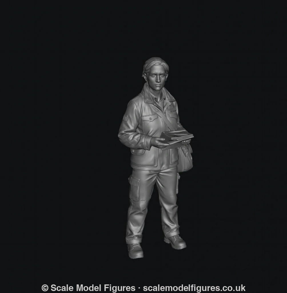 SMF9558 Postal Workers Winter 4 - Figure