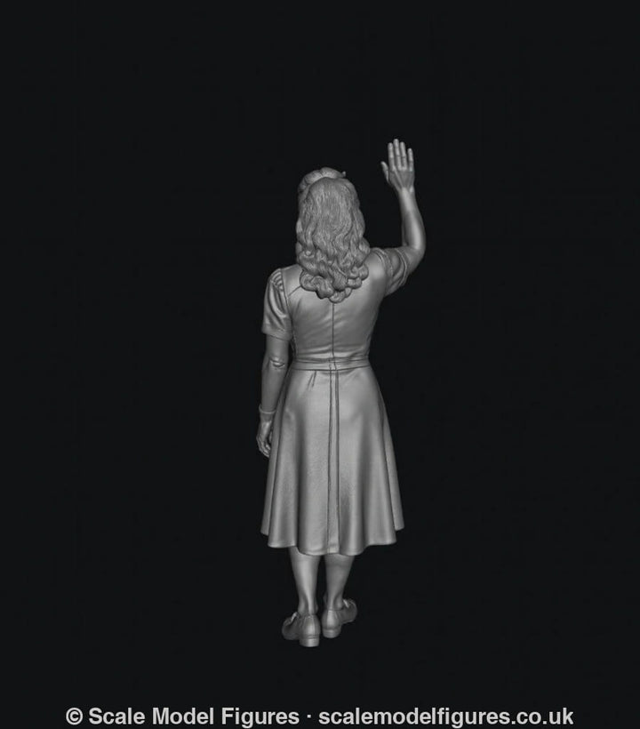 SMF9567 1940 Female Waving D - Figure