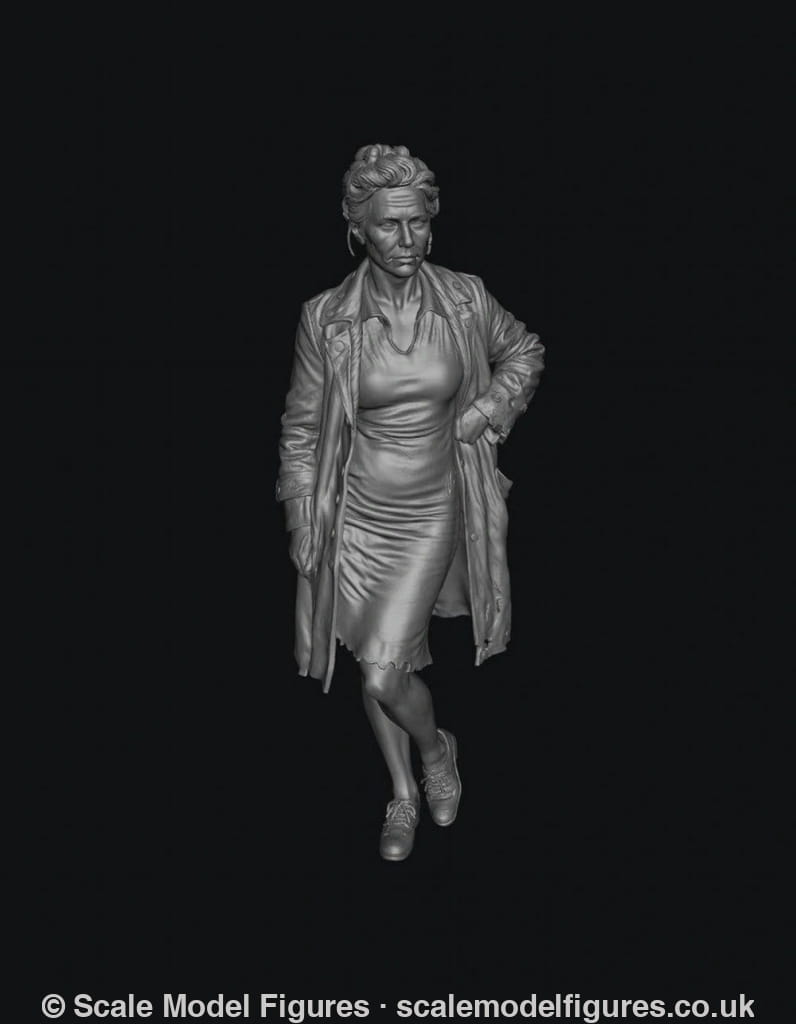 SMF9567 1940 Working Female on Street B - Figure