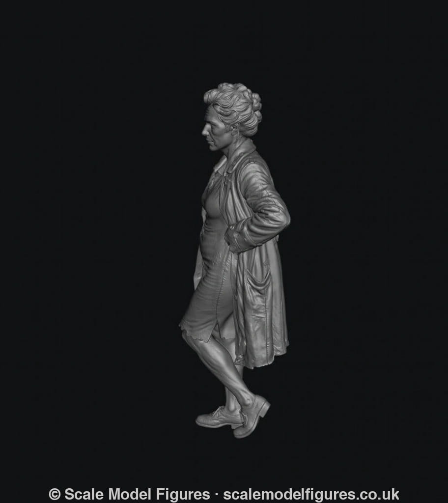SMF9567 1940 Working Female on Street B - Figure