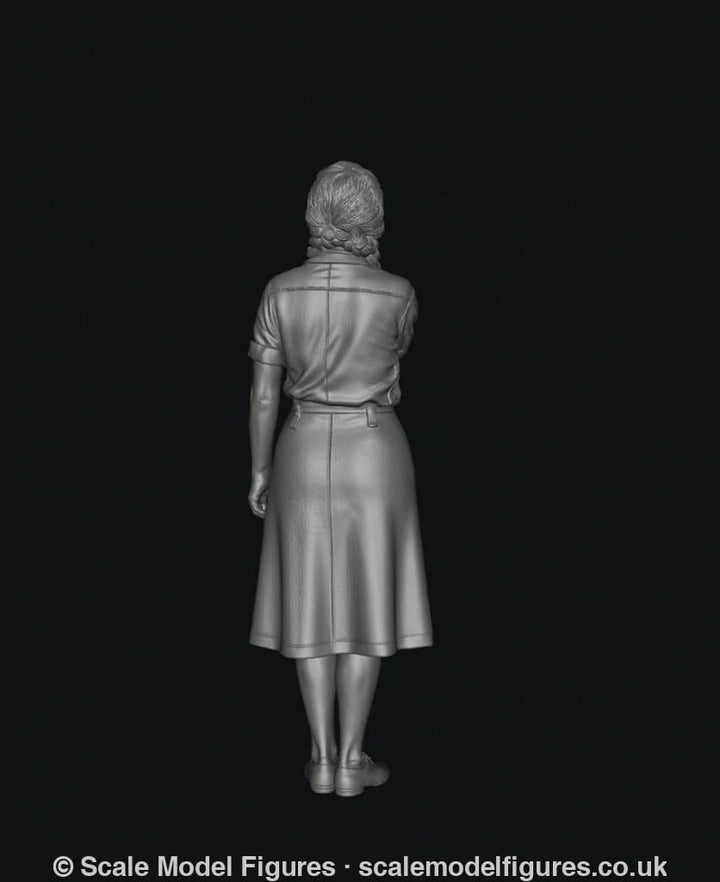 SMF9567 1940 Young Female Blowing a Kiss E - Figure