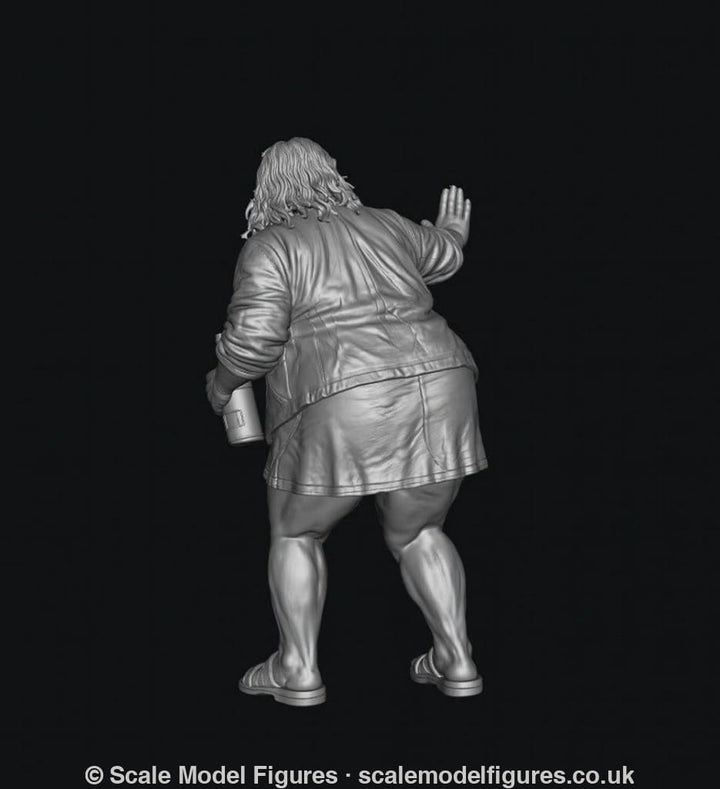 SMF9569 Drunk Female Fighting 3 - Figure