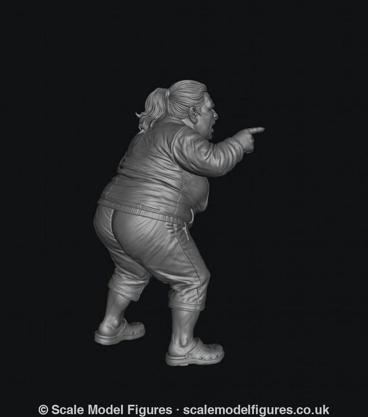 SMF9569 Drunk Female Fighting 5 - Figure