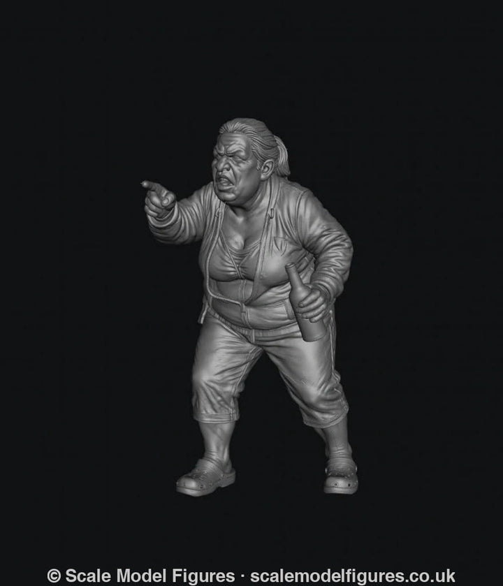 SMF9569 Drunk Female Fighting 5 - Figure