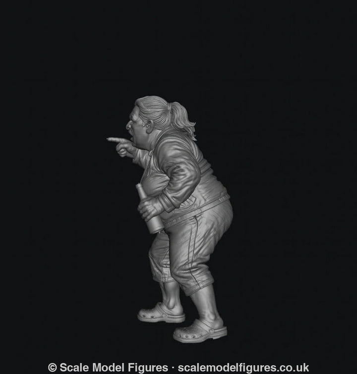 SMF9569 Drunk Female Fighting 5 - Figure