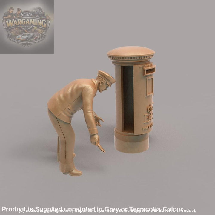 MM1010 Postman and mail box Figure