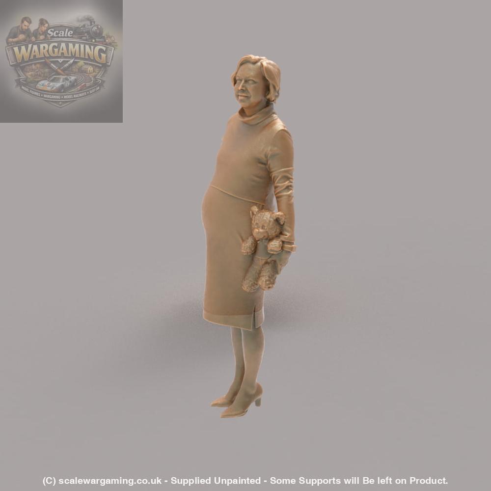 MM1208 Pregnant lady Figure