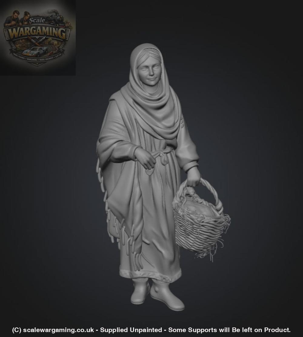 SW2171 Medieval Peasant Female 1 - Figure