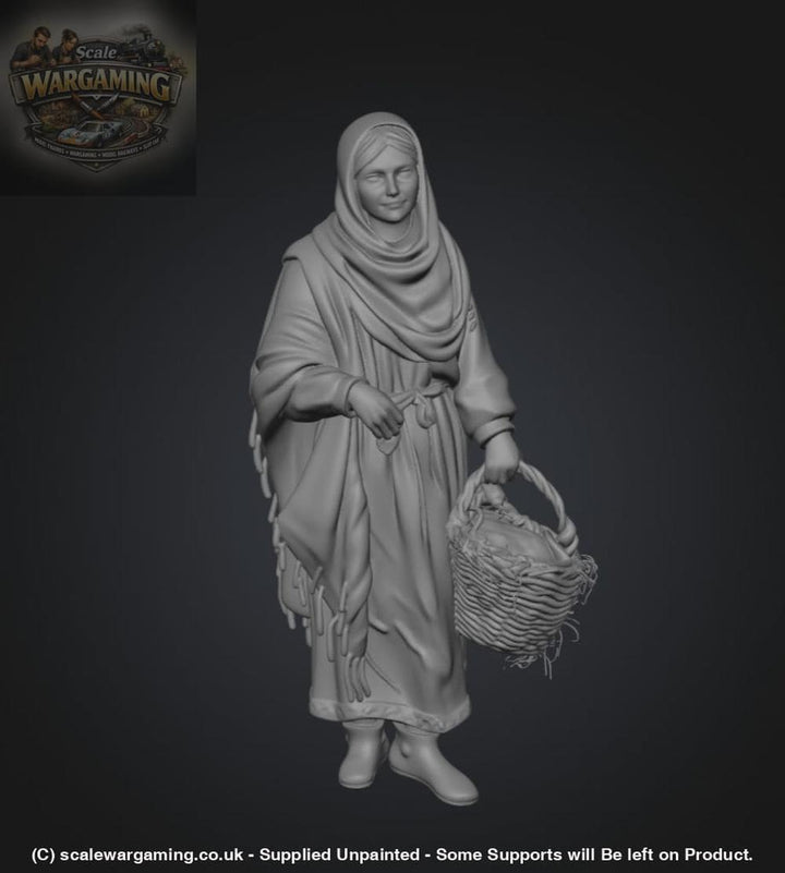 SW2171 Medieval Peasant Female 1 - Figure