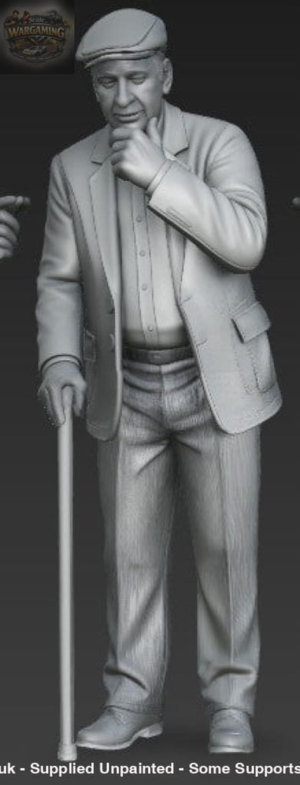 SW2185 Heavy Set Pensioner 10 - Figure