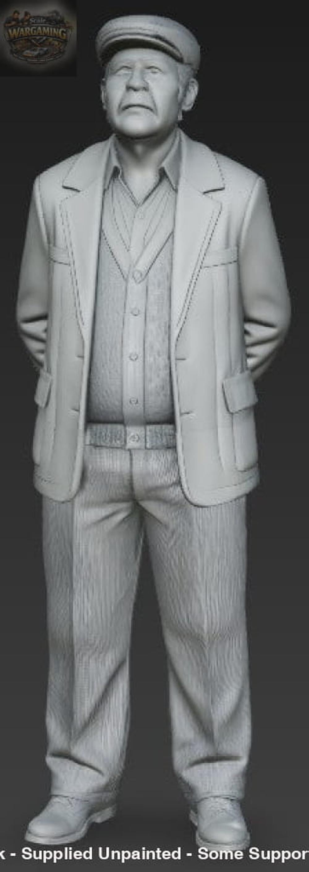 SW2185 Heavy Set Pensioner 8 - Figure