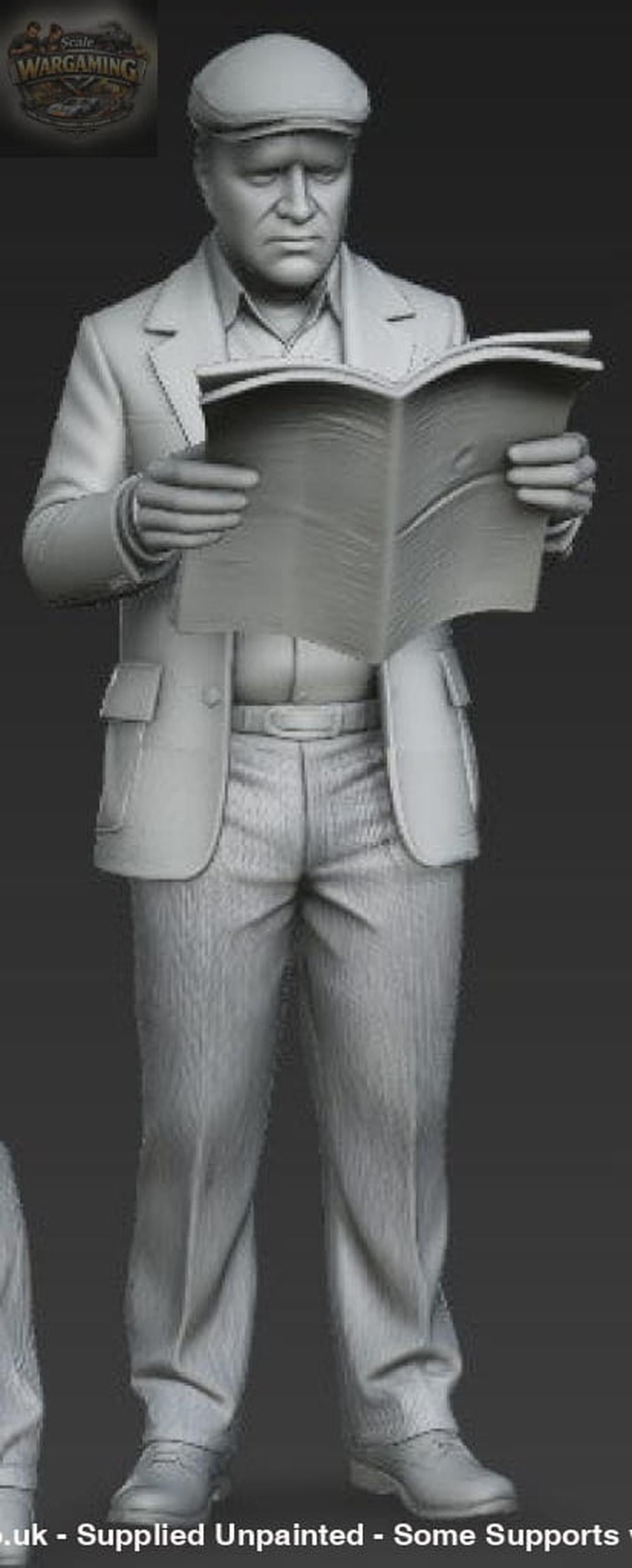 SW2185 Heavy Set Pensioner 9 - Figure