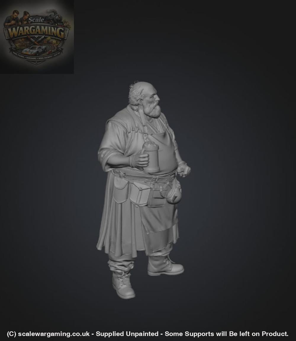 SW2186 Medieval Jailer with Beer - Figure