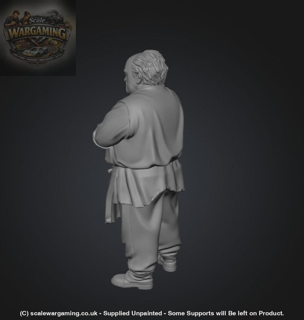 SW2187 Medieval Grumpy Barkeep - Figure