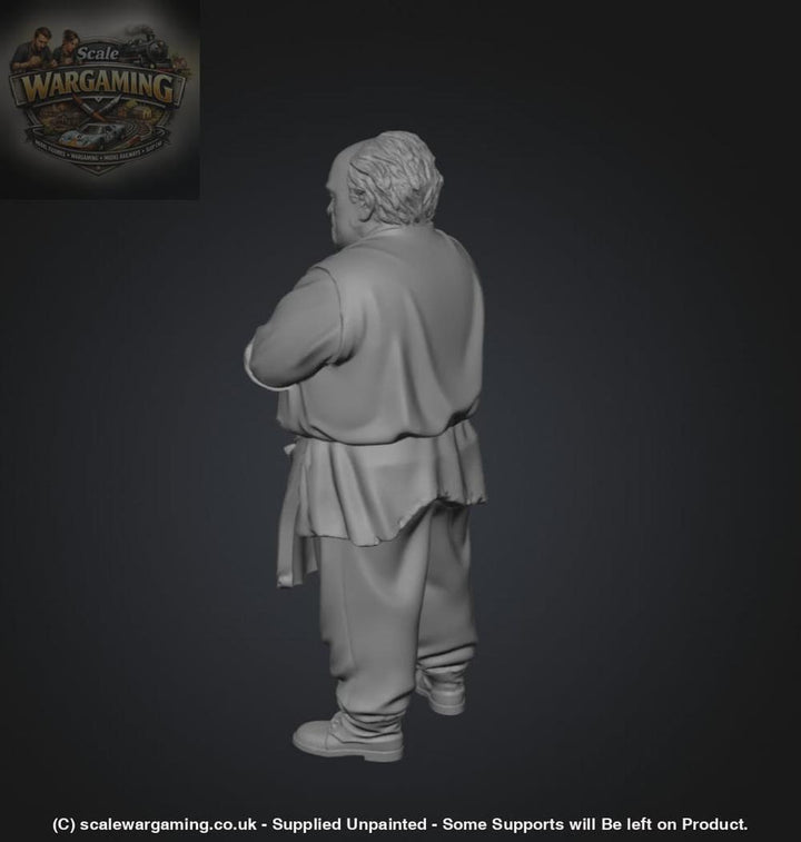 SW2187 Medieval Grumpy Barkeep - Figure