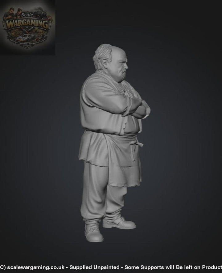 SW2187 Medieval Grumpy Barkeep - Figure
