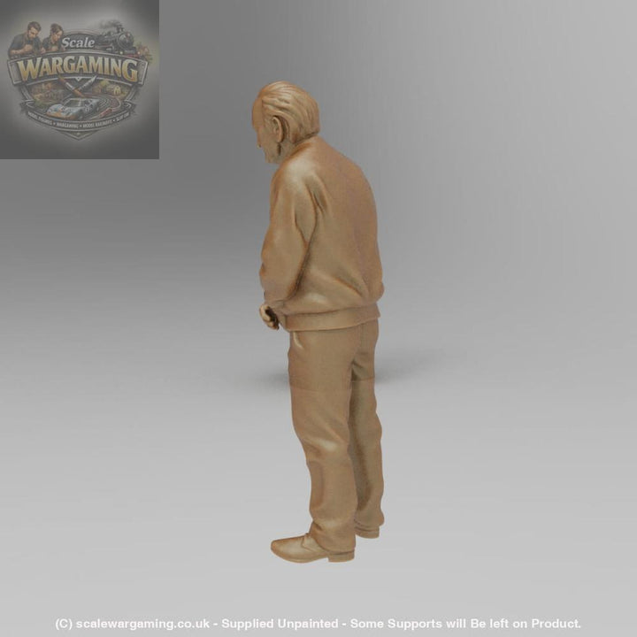 SW3020 Pensioner in cardigan - Figure