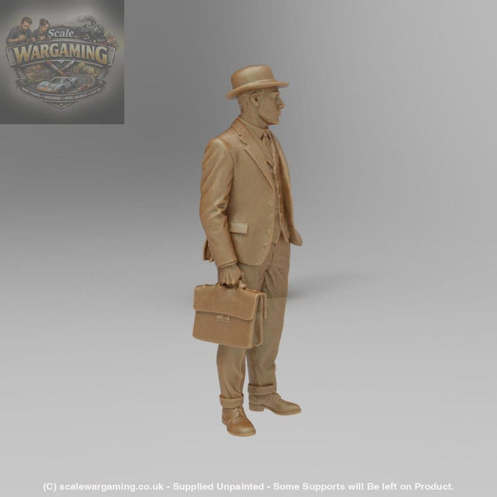 SW3037 1940 Male bowler Hat - Figure