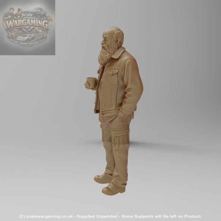 SW3045F Older Male with Beard - Figure
