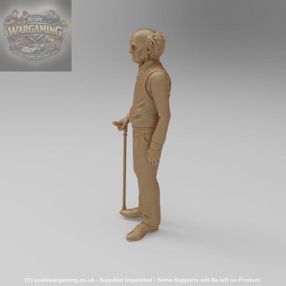 SW3052 Grandad with Walking Stick - Figure