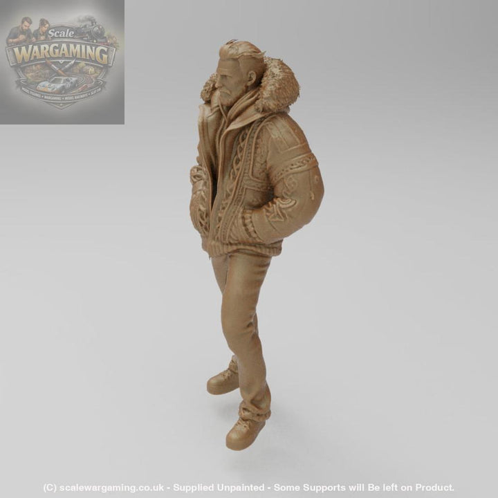 SW3065 Male in Knitted Jacket - Figure