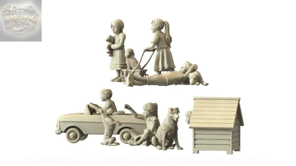 SW5015 Children and Family Pets - Figure