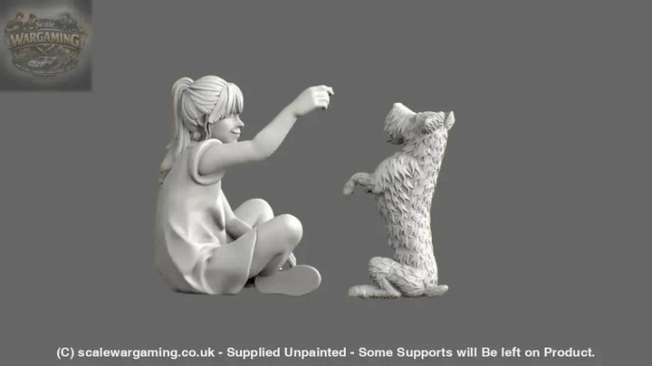 SW5015 Children and Family Pets Set - Figure