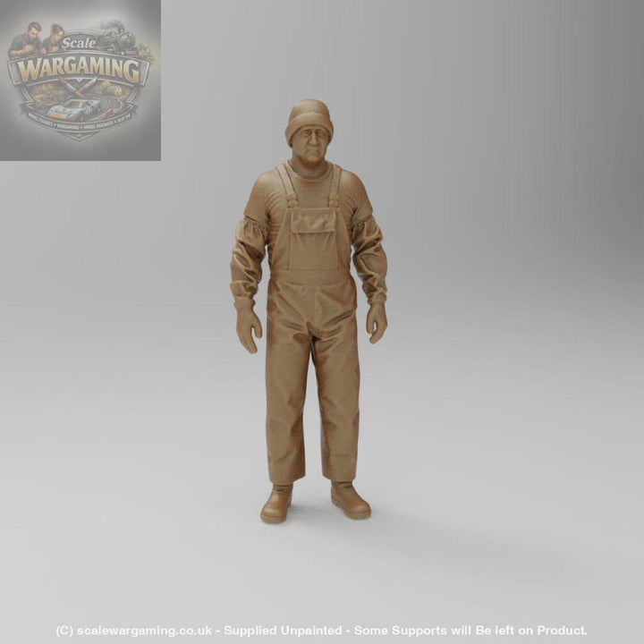 SW8014 Commercial Fisherman in waterproofs - Figure