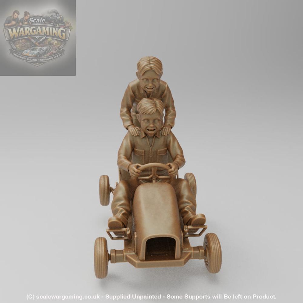SW8020 Kids and Cart 1 - Figure