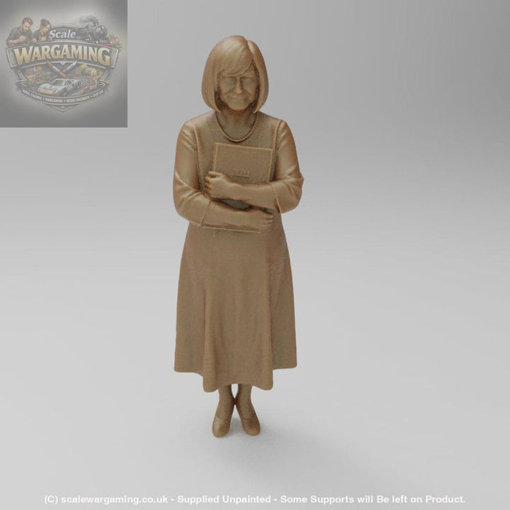 SW8022 Church Lady with Bible - Figure