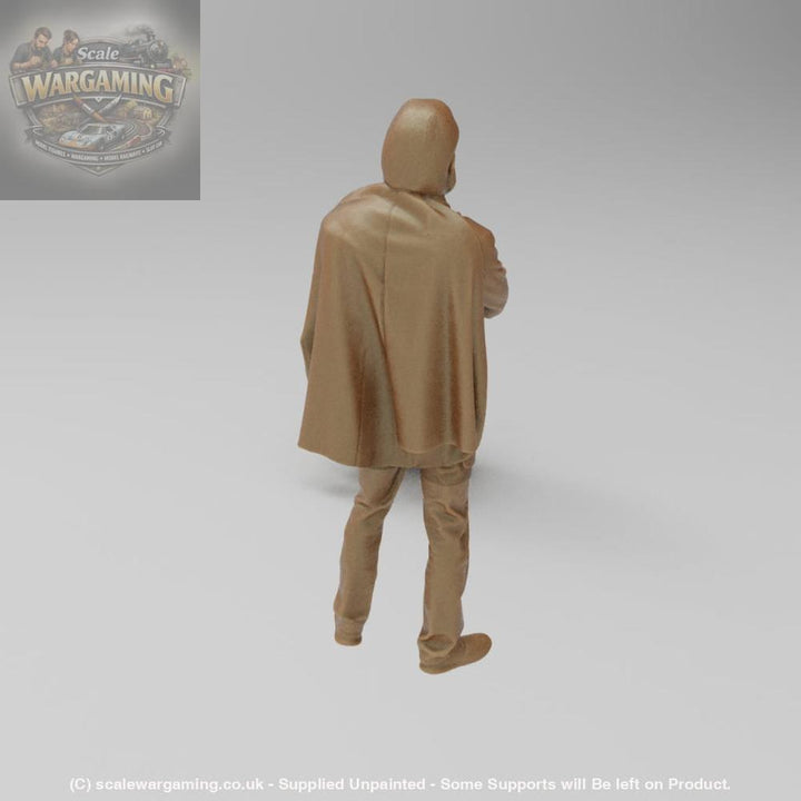 SW8035 Male with beard and jacket - Figure