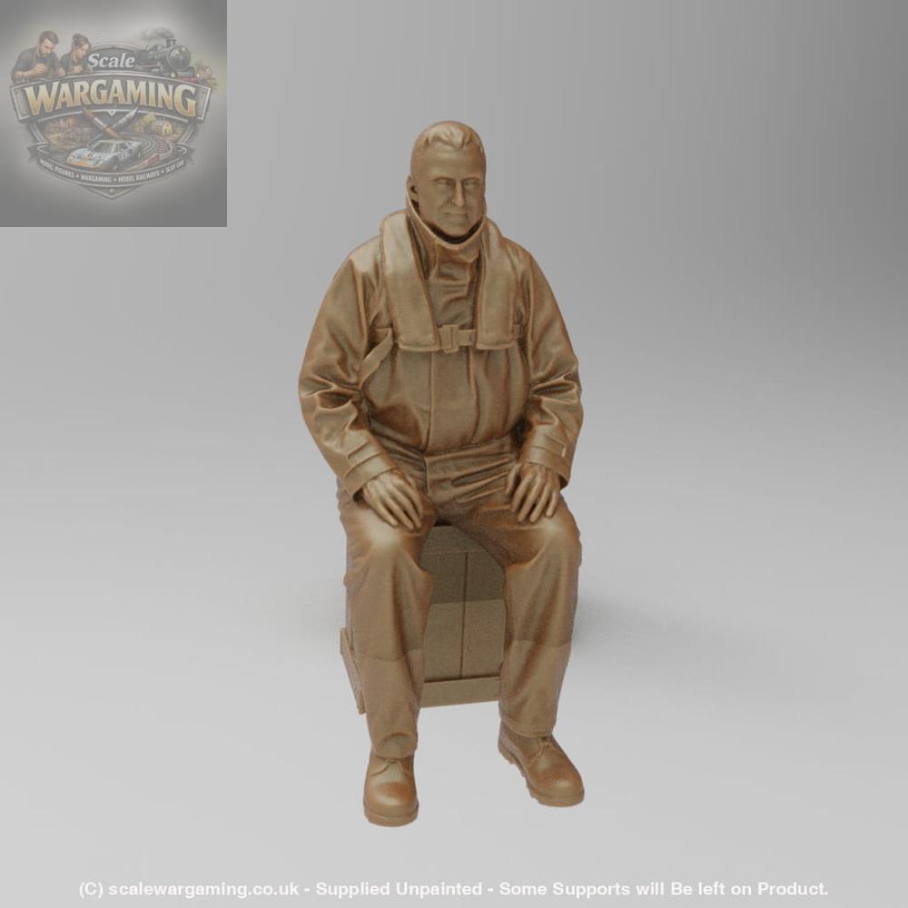 SW8189 Male Dockside worker sitting - Figure
