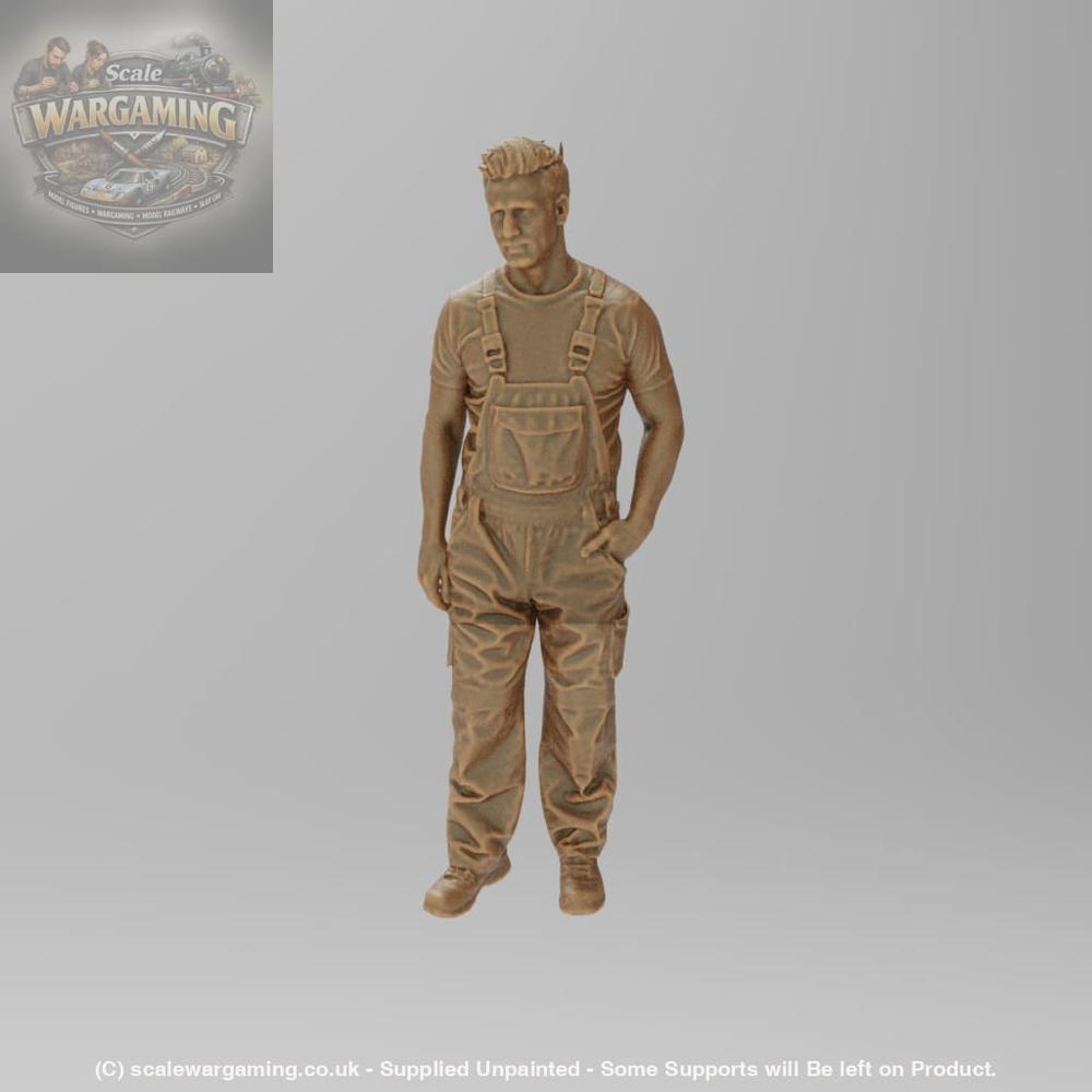 SW8194 Male Garage Worker - Figure
