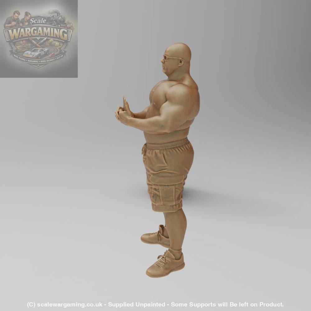 SW8199 Male Body Builder Taking Selfie - Figure
