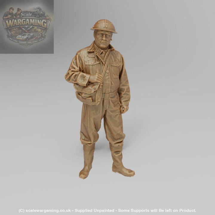 SW8222 WW2 ARP Warden With Bag - Figure