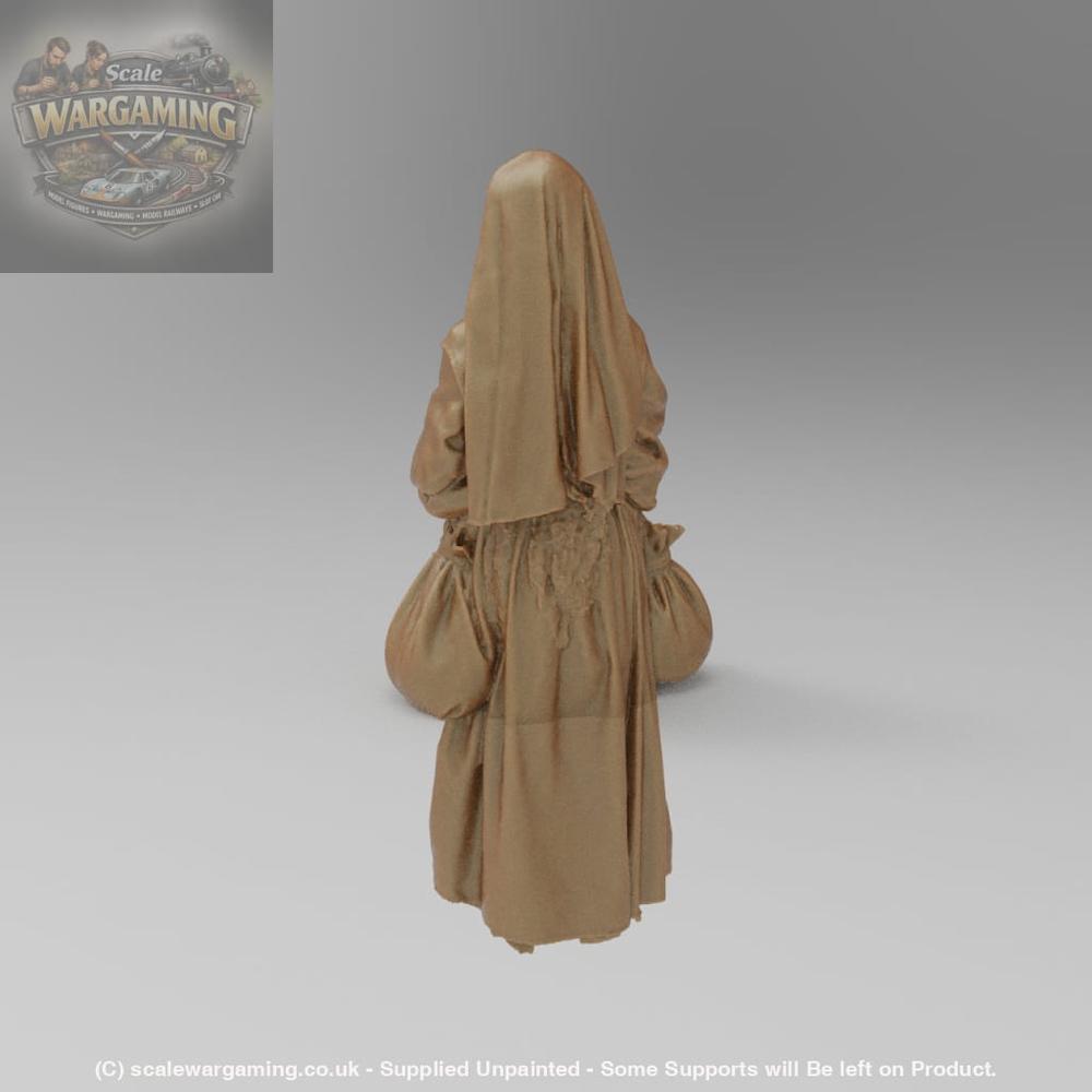 SW9015 Medieval Burdened Maid - Figure