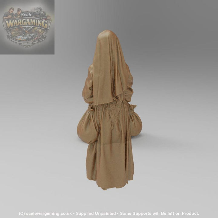 SW9015 Medieval Burdened Maid - Figure