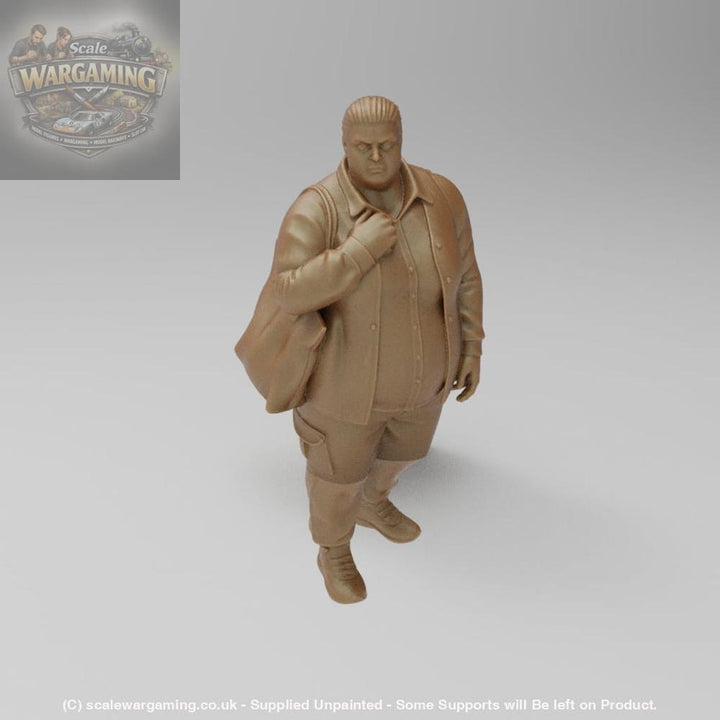 SW9073 Large Lady with Bag - Figure
