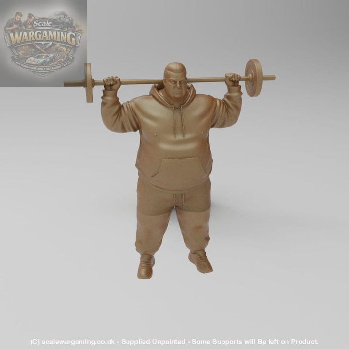 SW9077 Large Male with Weights - Figure