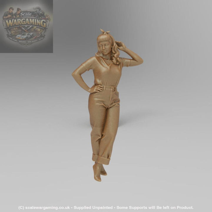 SW9109 Rockabilly girl 2 - Figure