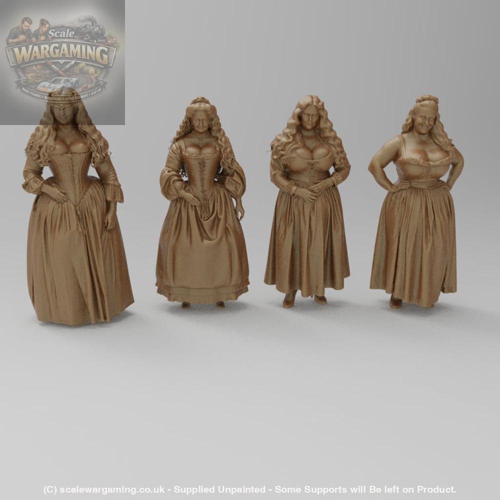 SW9125A Medieval Girls - Figure