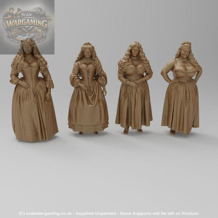 SW9125A Medieval Girls - Figure