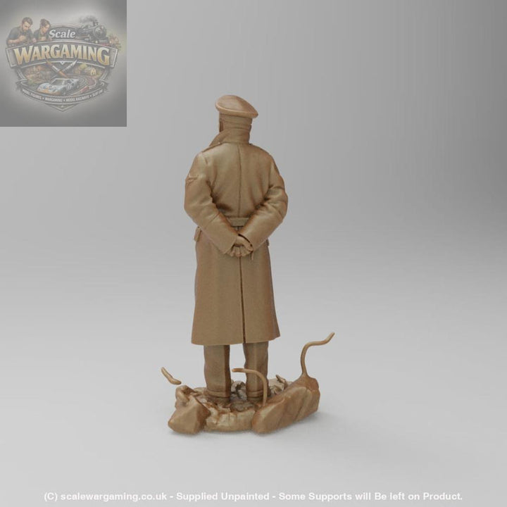 SW9182 German Officer in rubble - Figure