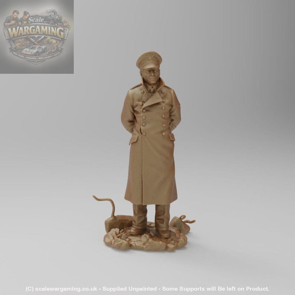 SW9182 German Officer in rubble - Figure