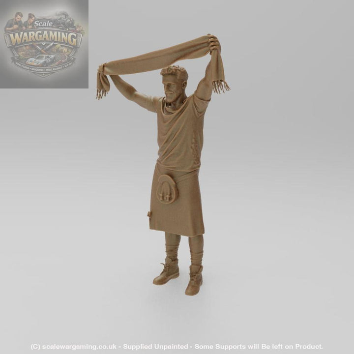 SW9198 Tartan Sports Supporter - Figure