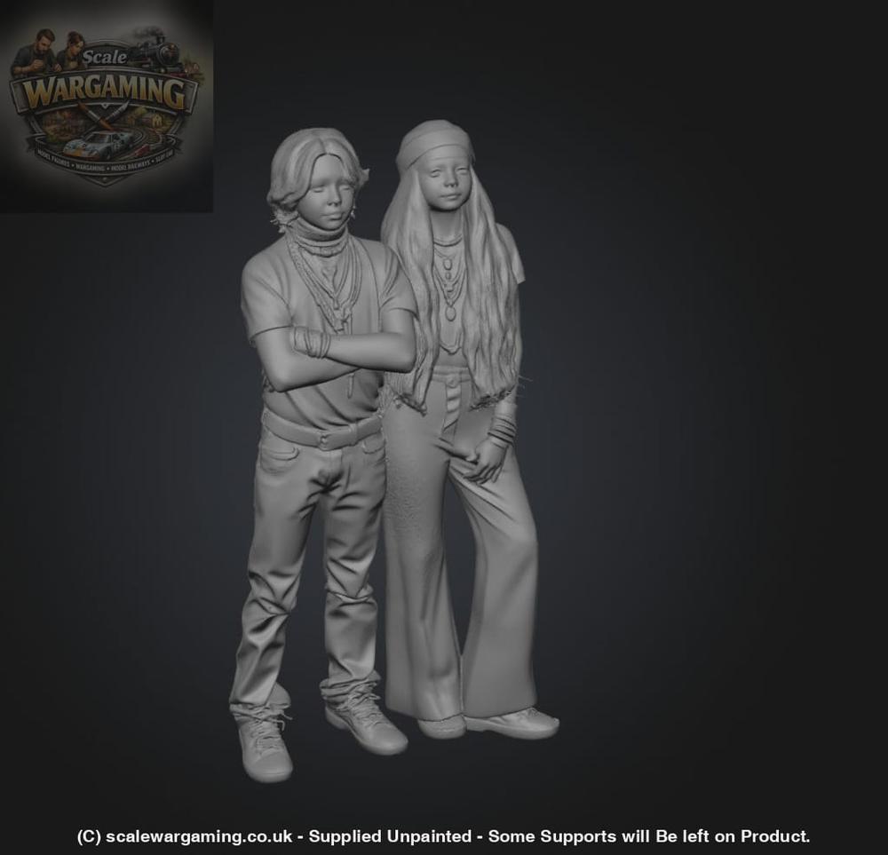 SW9205 Hippie Twins - Figure
