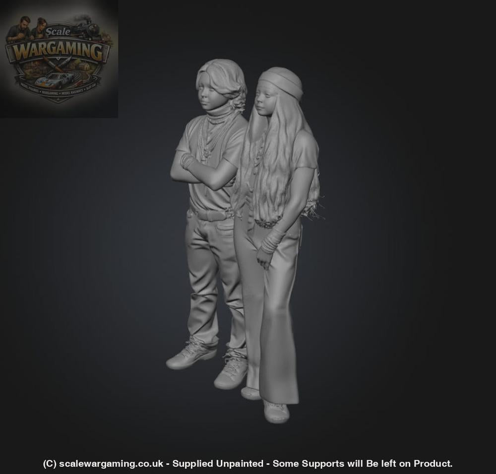 SW9205 Hippie Twins - Figure