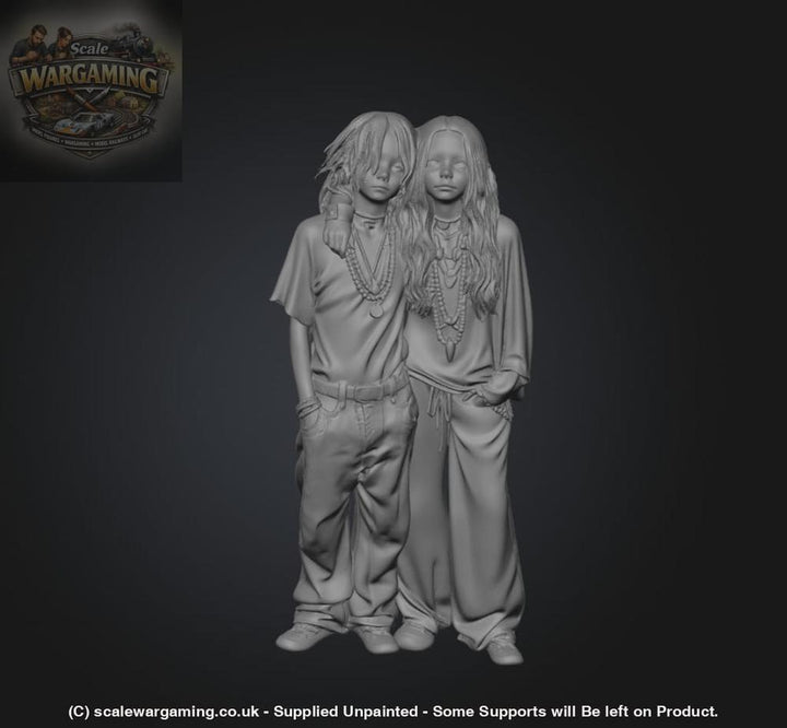 SW9206 Hippie Teens - Figure