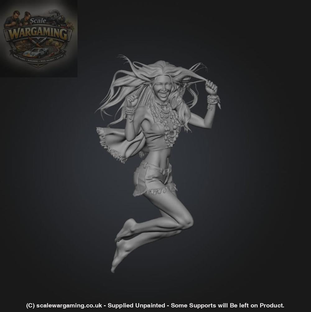 SW9215 Girl Leaping into the Air - Figure